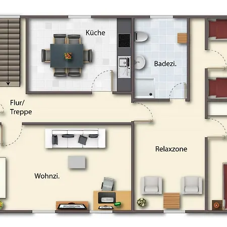 Apartmán Holsteinhaus-zirmoisel Ruhe Und Eigene Sauna *